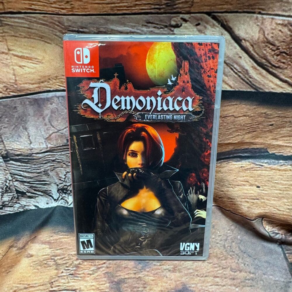 Demoniaca Everlasting Night Elite Edition Nintendo Switch VGNYsoft 005 Sealed